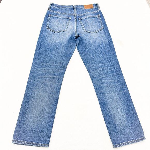 Madewell The Perfect Vintage Crop Button Fly Front Denim Jeans Size 25 - Picture 3 of 9